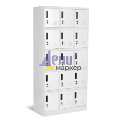 Метален шкаф Carmen CR-1245 K сив