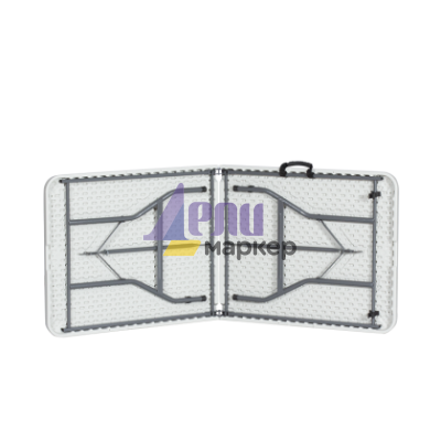 Сгъваемa кетъринг маса Carmen 9937 - бяла