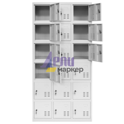 Метален шкаф Carmen CR-1261 ZHZ