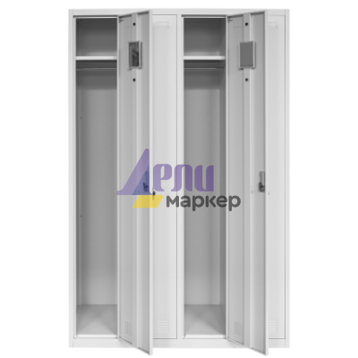 Метален шкаф Carmen CR-1242-4 ZH