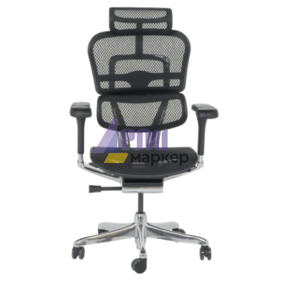 Ергономичен стол ERGOHUMAN ELITE 2 - черна рамка - черен