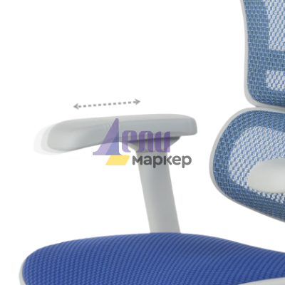 Ергономичен стол ERGOHUMAN ELITE 2 - сива рамка - син