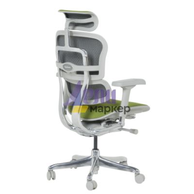 Ергономичен стол ERGOHUMAN ELITE 2 - сива рамка - зелен