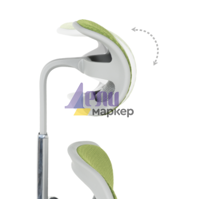 Ергономичен стол ERGOHUMAN ELITE 2 - сива рамка - зелен