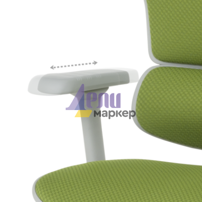 Ергономичен стол ERGOHUMAN ELITE 2 - сива рамка - зелен