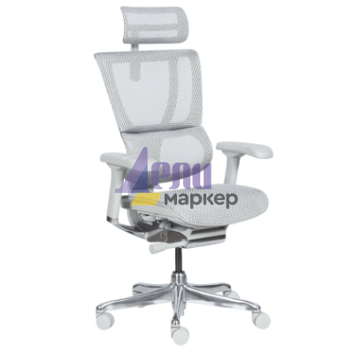 Ергономичен стол ERGOHUMAN IOO ELITE 2 - сива рамка - сив