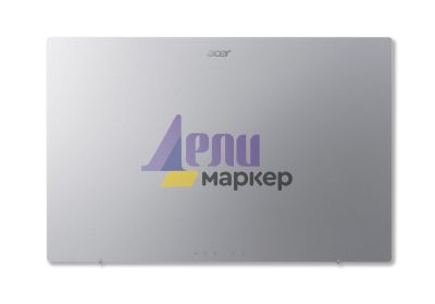 Лаптоп Acer Aspire 3, A315-510P-3670, Intel Core i3 N305 (1.8 GHz up to 3.8 GHz, 6MB), 15.6" FHD (1920x1080) AG LED, HD Cam, 8GB LPDDR5, 512GB SSD PCIe, Intel UHD Graphics, 802.11ac, BT 5.0, Linux, Silver