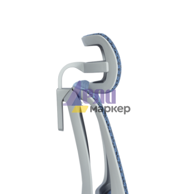 Ергономичен стол ERGOHUMAN IOO ELITE 2 - сива рамка - син