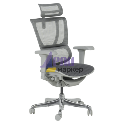 Ергономичен стол ERGOHUMAN IOO ULTRA - сива рамка - сив