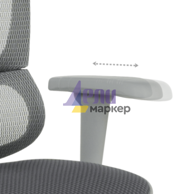 Ергономичен стол ERGOHUMAN IOO ULTRA - сива рамка - сив