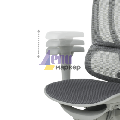 Ергономичен стол ERGOHUMAN IOO ULTRA - сива рамка - сив