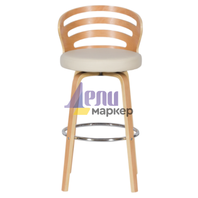 Бар стол Carmen 4041 - бук - крем