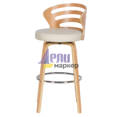 Бар стол Carmen 4041 - бук - крем