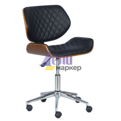 Президентски офис стол Carmen 6410 - орех - черен