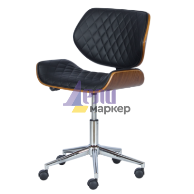 Президентски офис стол Carmen 6410 - орех - черен