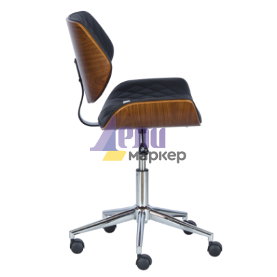 Президентски офис стол Carmen 6410 - орех - черен