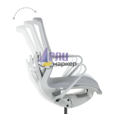 Ергономичен стол LIBODE - светлосив