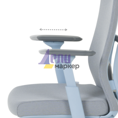 Ергономичен стол ERMELO - син