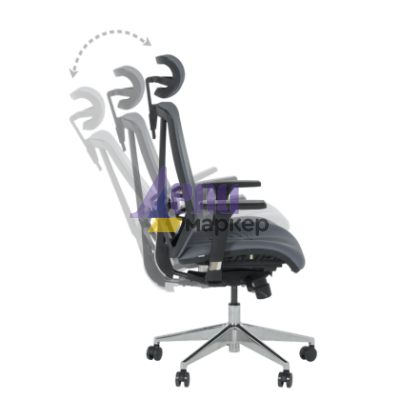 Ергономичен стол COTIA - тъмносив