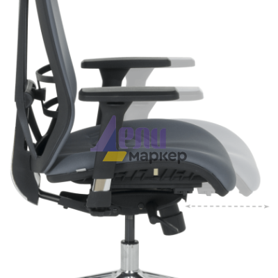 Ергономичен стол COTIA - тъмносив