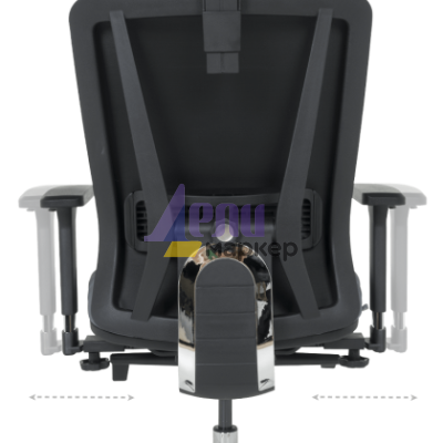 Ергономичен стол COTIA - тъмносив
