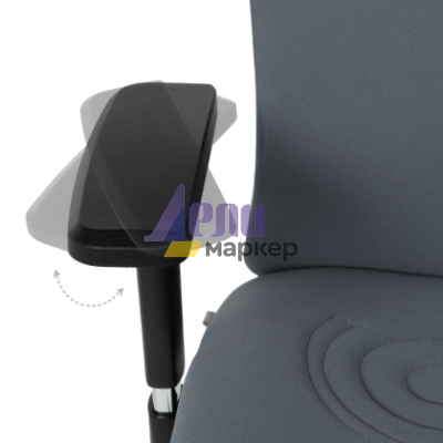 Ергономичен стол COTIA - тъмносив