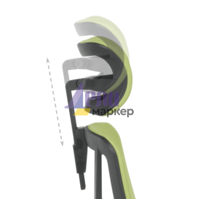 Ергономичен стол COTIA - зелен