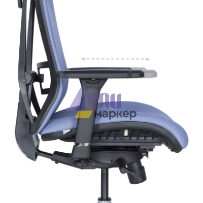 Ергономичен стол COTIA - син