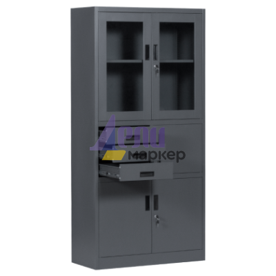 Метален шкаф Carmen CR-1240 E SAND - графит