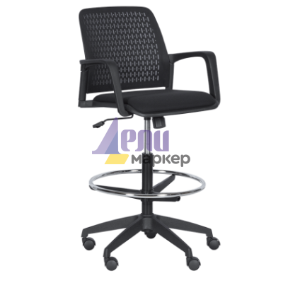 Работен офис стол Carmen 7556 - черен