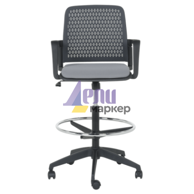 Работен офис стол Carmen 7556 - сив