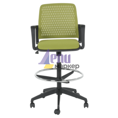 Работен офис стол Carmen 7556 - зелен