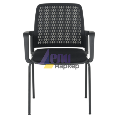 Посетителски стол Carmen 1138 - черен