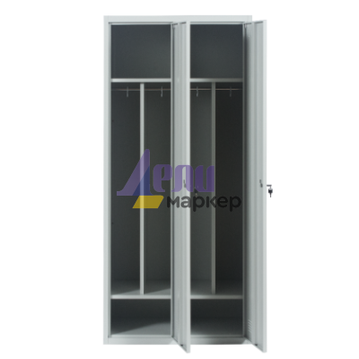 Метален шкаф Carmen CR-1292 K - сив