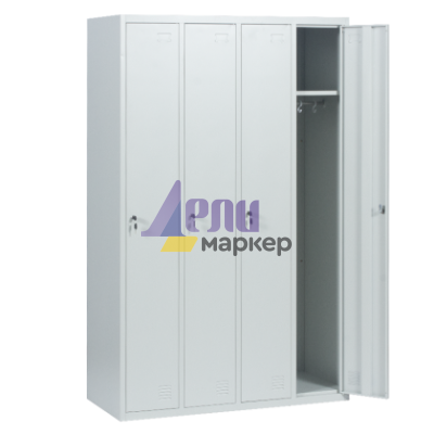 Метален шкаф Carmen CR-1293 K - сив