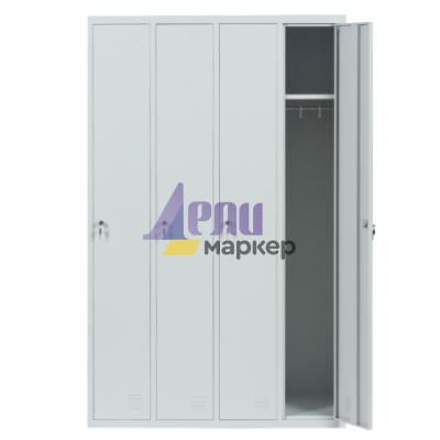 Метален шкаф Carmen CR-1293 K - сив