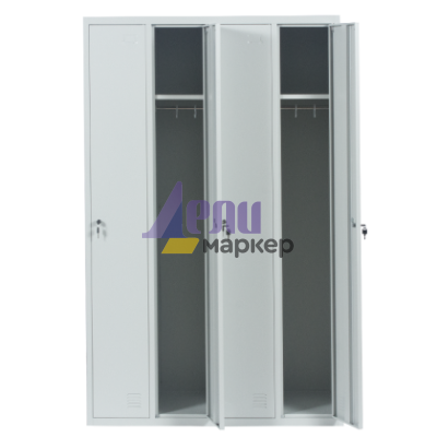 Метален шкаф Carmen CR-1293 K - сив