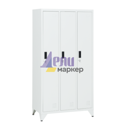 Метален шкаф Carmen CR-1295 K - сив