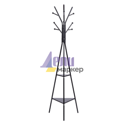 Закачалка за дрехи LINDOME - черна