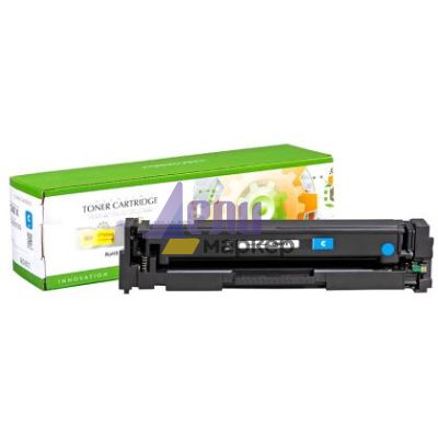 Тонер касета универсална Static Control Cyan HP no. 201X CF401X CRG-045HC SUPER PREMIUM Съвместим консуматив, голям капацитет 2 300 стр.