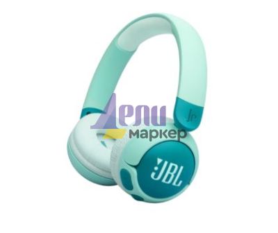 Слушалки JBL JR320BT GRN Wireless on-ear kids headphones