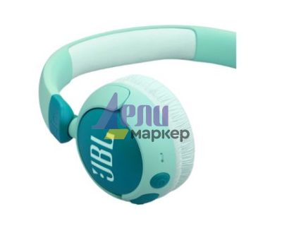 Слушалки JBL JR320BT GRN Wireless on-ear kids headphones