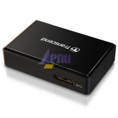 Четец за карти Transcend All-in-1 Multi Memory Card Reader, USB 3.0/3.1 Gen 1, Black