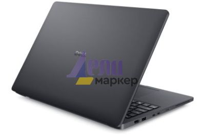 Лаптоп Dell Pro Max 16 MC16250, Intel Ultra 7 255H (24MB, 16 cores, up to 5.10 GHz Turbo), 16" FHD+(1920x1200) 300nits AG, 16GB: 2x8GB, DDR5, 5600 MT/s, 512GB SSD PCIe, Intel Graphics, FHD HDR IR Cam and Mic, Wi-Fi 7, FPR, Backlit Kb, Win11 Pro, Magnetite