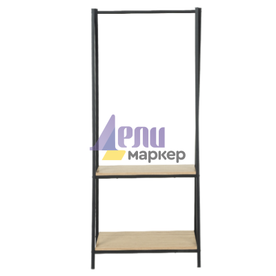 Закачалка за дрехи VARNAMO - бук / черно