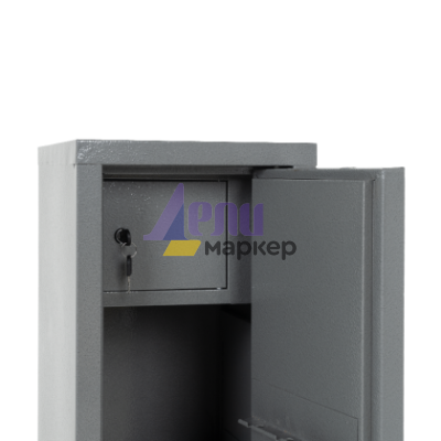 Оръжеен сейф за 5 пушки Carmen CR-1296 KZ - графит