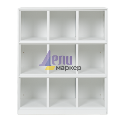 Метална етажерка Carmen CR-1297 K - бяла