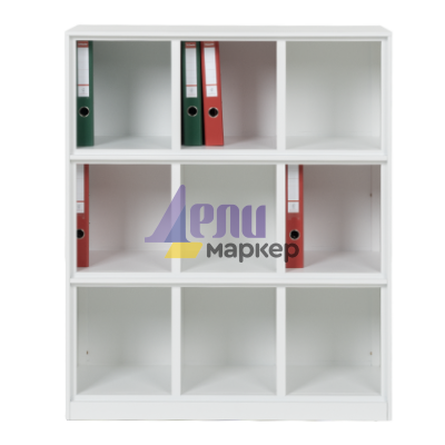 Метална етажерка Carmen CR-1297 K - бяла