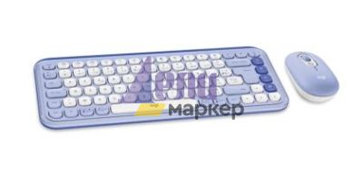Комплект Logitech Pop Icon Combo - Lilac - US INT'L - INTNL-973