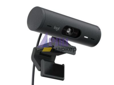 Уебкамера Logitech Brio 500 - GRAPHITE - EMEA28